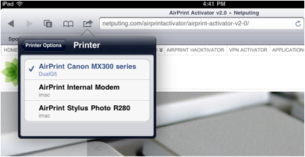 download airprint activator for mac free