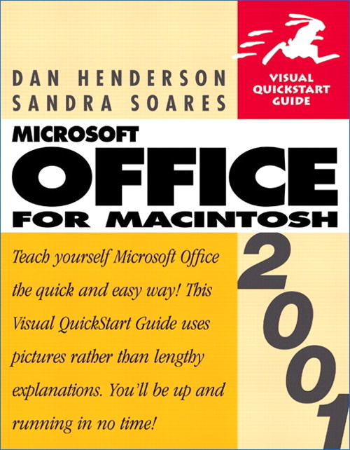 Microsoft Office 2001 for Macintosh: Visual QuickStart Guide