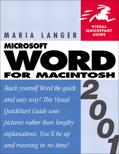 Word 2001 for Macintosh: Visual QuickStart Guide