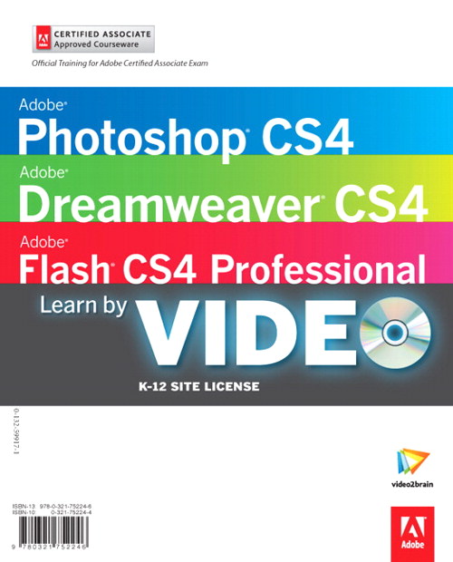 Adobe Learn By Video CS4 Site License